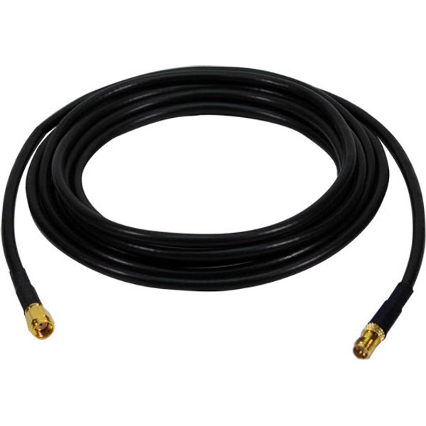 LogiLink 5m RP-SMA M/F signal cable Black