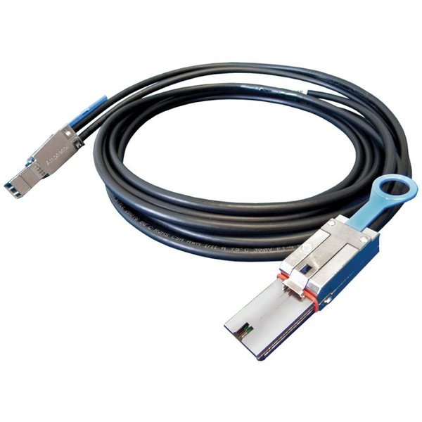 Microchip Technology 2280300-R Serial Attached SCSI (SAS) cable 2 m 6 Gbit/s Black