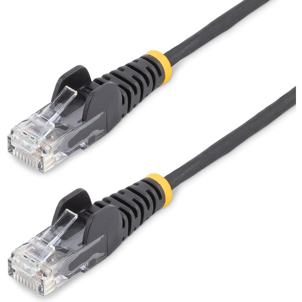 StarTech.com 3 m CAT6 Cable - Slim - Snagless RJ45 Connectors - Black