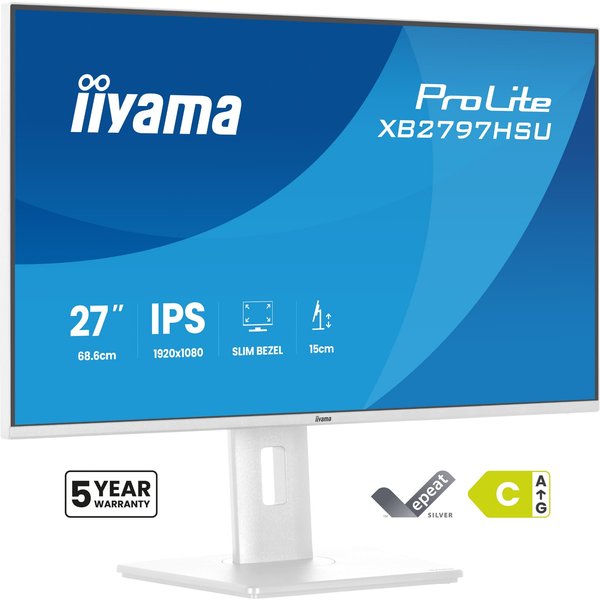 iiyama ProLite XB2797HSU-W1 computer monitor 68.6 cm (27") 1920 x