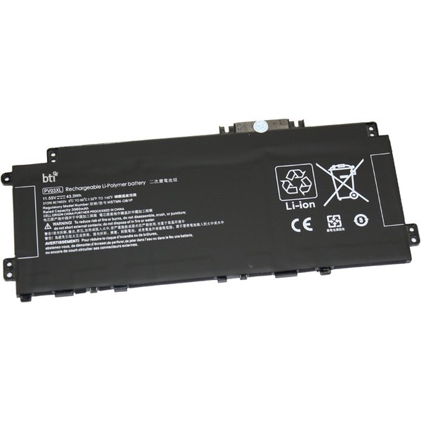 BTI L83393-006 compatible 43.3Wh 3-cell battery for HP PAVILION 14-DW