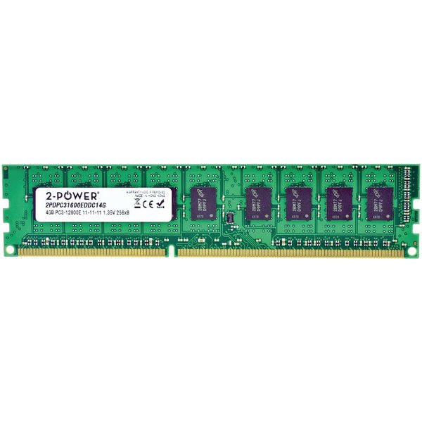 2-Power 4GB DDR3L 1600MHz ECC + TS UDIMM Memory - replaces KTH-PL316ES