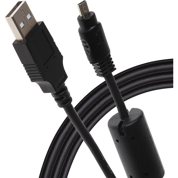 Maplin USB-A to 8-Pin Mini USB Cable 0.5m Black