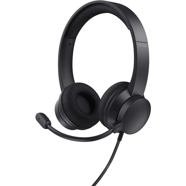 Trust Ayda Headset Wired Head-band Calls/Music USB Type-A Black