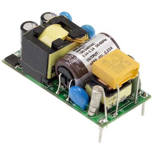 MEAN WELL MFM-15-12 power adapter/inverter 15 W