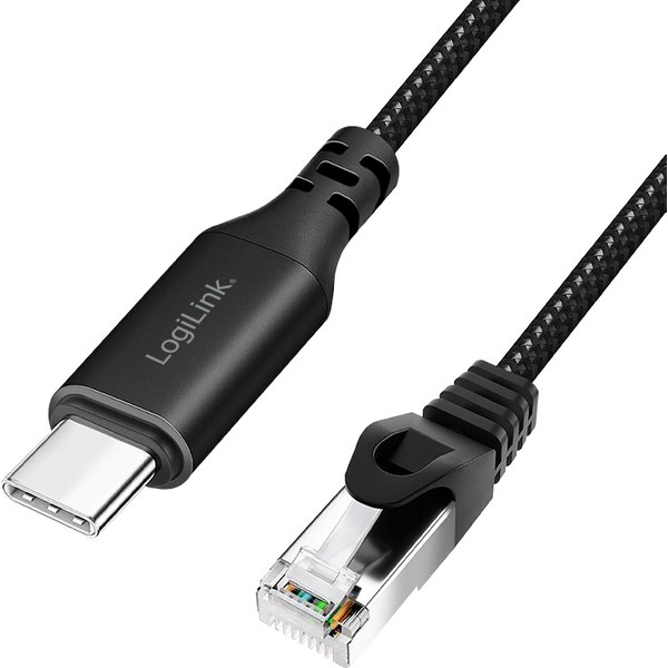LogiLink CU0411 networking cable Black 1.5 m Cat6 S/FTP (S-STP)