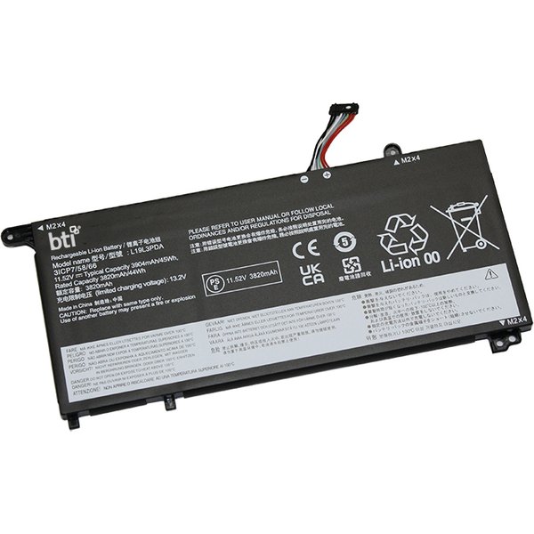 BTI 5B11N52052 compatible 44Wh 3-cell battery for LENOVO THINKBOOK 14