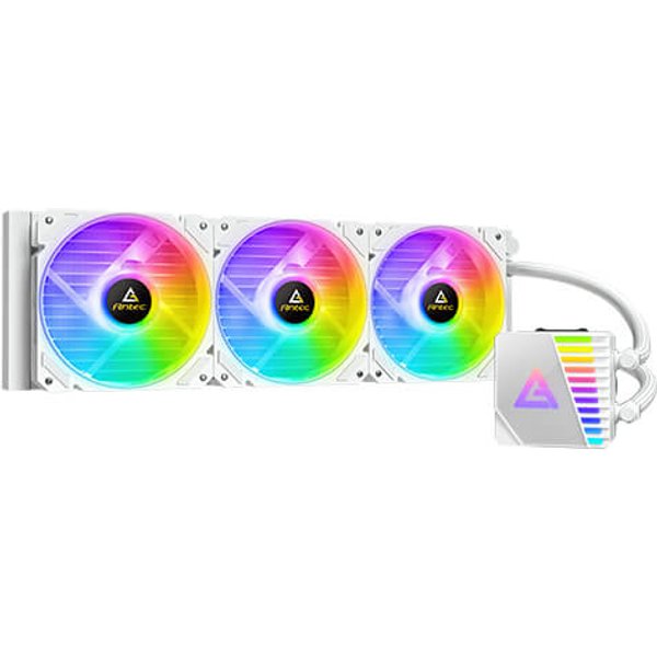 Antec Symphony 360 ARGB White Processor All-in-one liquid cooler 12 cm Black, White 1 pc(s)