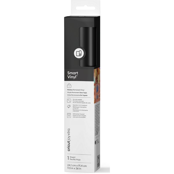 Cricut 2011368 self-adhesive vinyl Permanent Black Matte