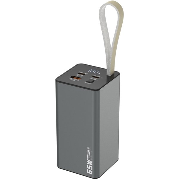 Maplin Dudao 30000Mah Power Bank 65W Pd Quick Charge, Silver