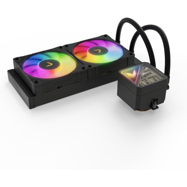 Valkyrie V240 Lite Processor All-in-one liquid cooler 24 cm Black