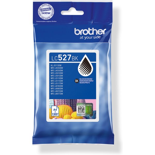 Brother LC-527BK Ink cartridge black. 1.2K pages ISO/IEC 19752 for Bro