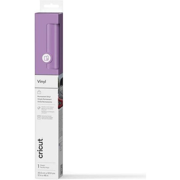 Cricut 2011580 self-adhesive vinyl Permanent Purple Glossy