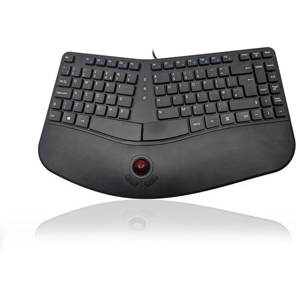 Accuratus Contour keyboard USB QWERTY English Black
