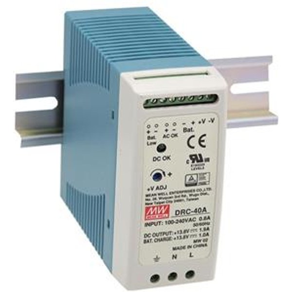 MEAN WELL DRC-40B uninterruptible power supply (UPS)
