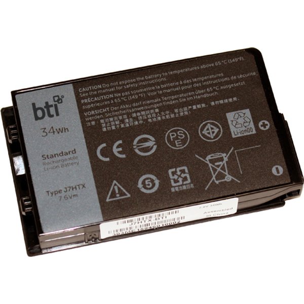 BTI 451-BCDH compatible 34Wh 2-cell battery for LATITUDE 12 7220