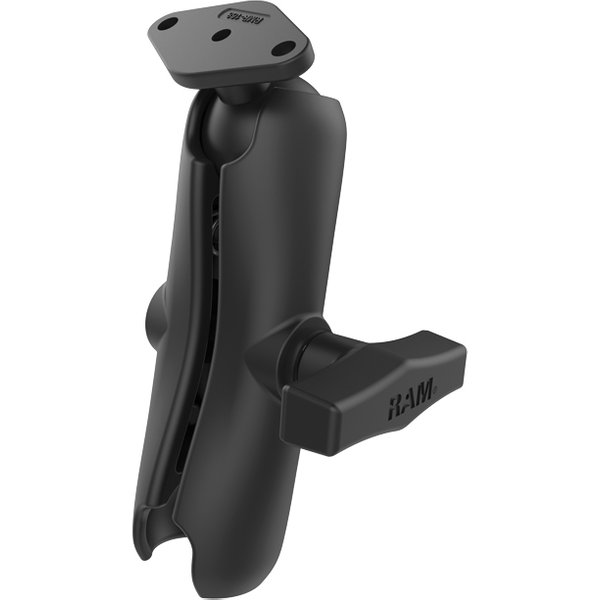 RAM Mounts Double Socket Arm Black Aluminium