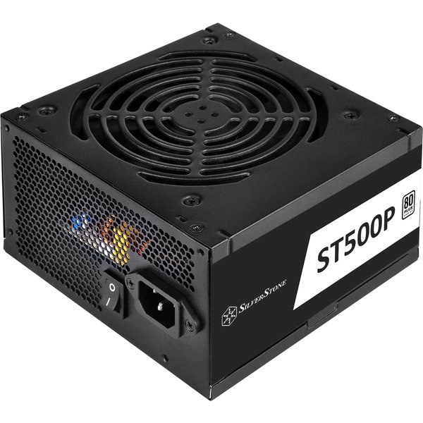 Silverstone SST-ST500P power supply unit 500 W 20-pin ATX ATX Black