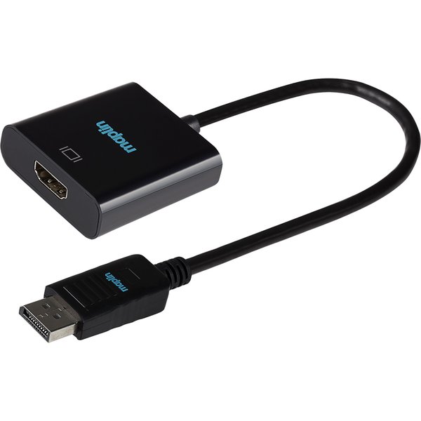 Maplin DisplayPort to HDMI Female Adapter - Black. 23cm