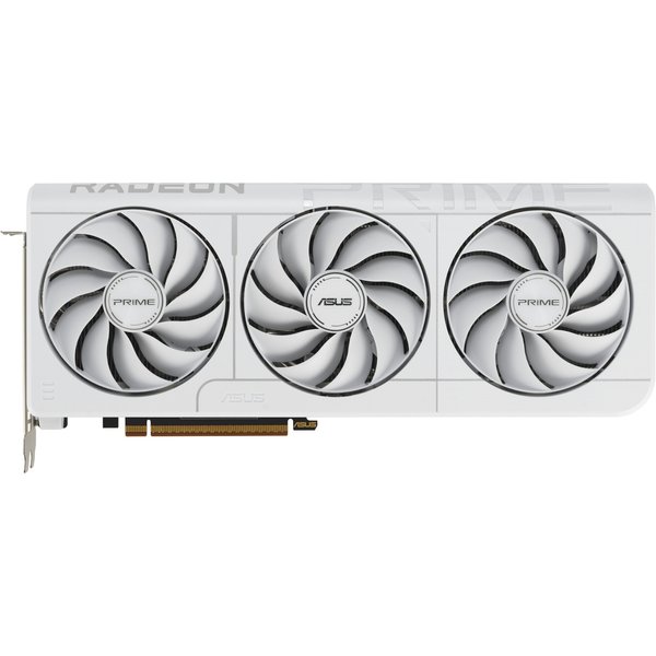 ASUS Prime -RX9070XT-O16G-WHITE AMD Radeon RX 9070 XT 16 GB GDDR6