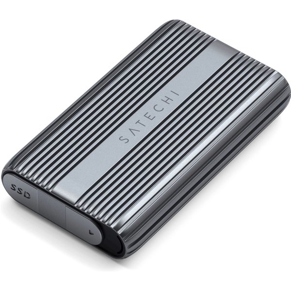 Satechi USB4 NVMe SSD Pro SSD enclosure Grey. Transparent