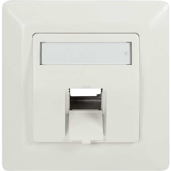 LogiLink NK4027 wall plate/switch cover White