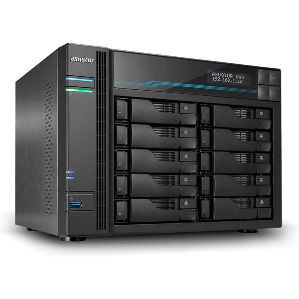 Asustor AS7110T NAS/storage server Desktop Intel® Xeon® 8 GB DDR4 0 TB