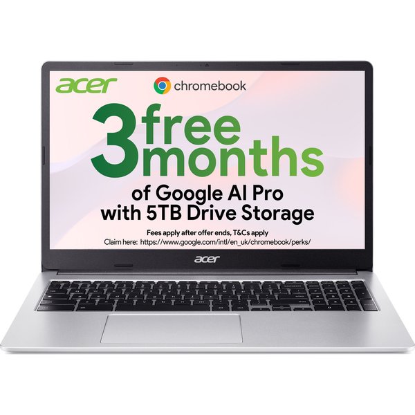 Acer Chromebook 315 CB315-4HT - Intel Celeron N4500 8GB 128GB eMMC 15.