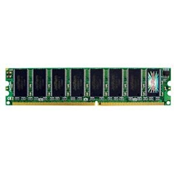 Transcend JetRam JM388D643A-5L memory module 1 GB 1 x 1 GB DDR 400 MHz