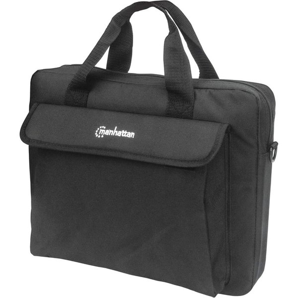 Manhattan London Laptop Bag 14.1". Top Loader. Black. LOW COST. A