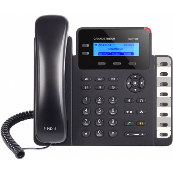 Grandstream Networks GXP1628 telephone DECT telephone Black