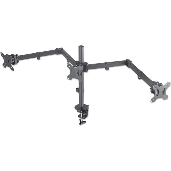 Manhattan Triple Desk Mount for TV & Monitors. For screens: 10&quo
