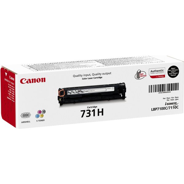Canon 6273B002/731H Toner cartridge black. 2.4K pages ISO/IEC 19798 fo