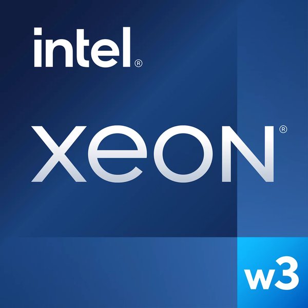Intel Xeon w3-2535 processor 3.5 GHz 26.25 MB Smart Cache Tray