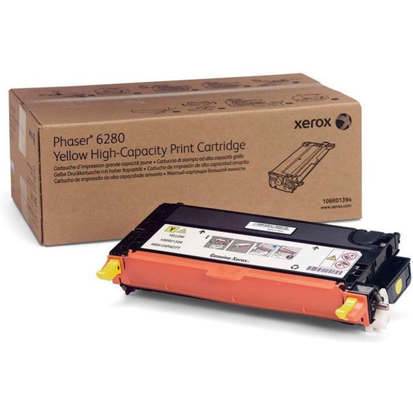 Xerox 106R01394 Toner yellow high-capacity. 5.9K pages for Xerox Phase