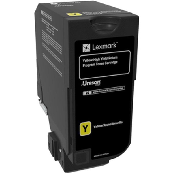 Lexmark 74C2HY0 Toner-kit yellow return program. 12K pages ISO/IEC 197