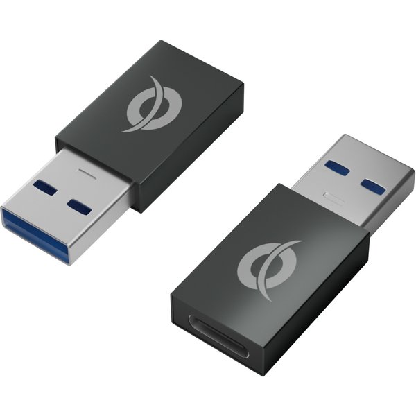 Conceptronic DONN USB-A to USB-C Adapter 2-Pack