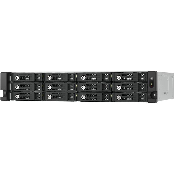 QNAP TL-R1200PES-RP storage drive enclosure HDD/SSD enclosure Black. G