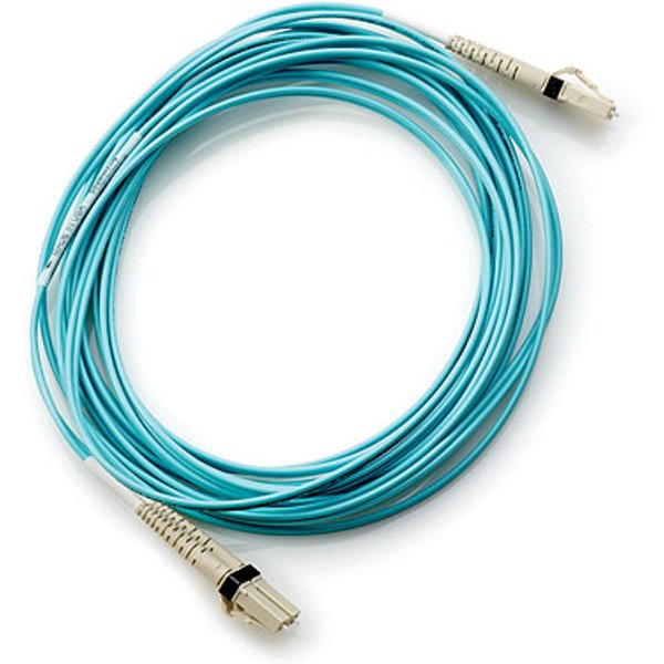 HPE LC to LC Multi-mode OM3 2-Fiber 5.0m 1-Pack Fiber Optic Cable