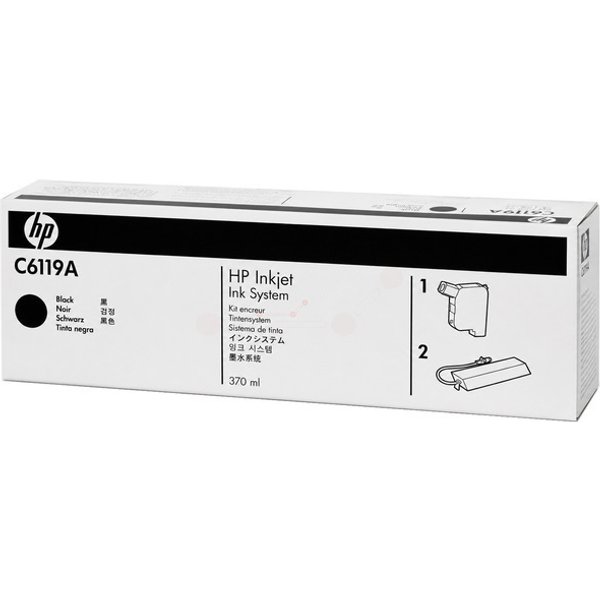 HP C6119A Printhead cartridge black SPS 370ml for HP Address Printer/T