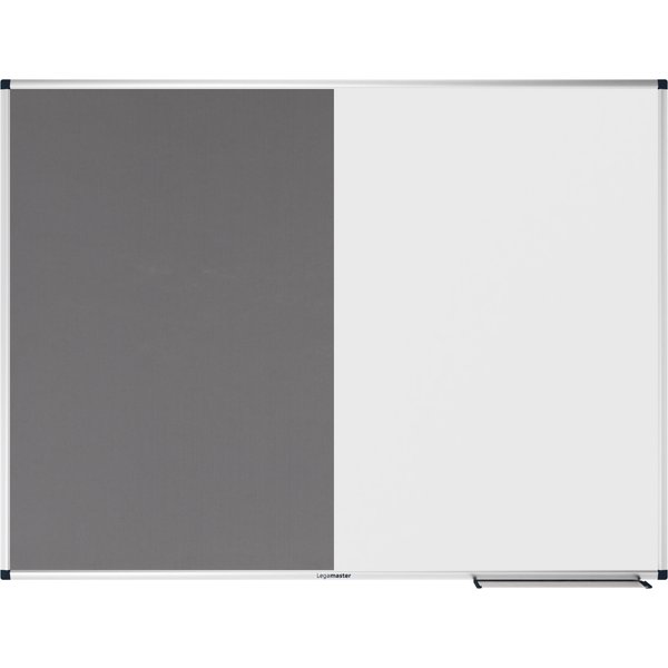 Legamaster UNITE combiboard felt-whiteboard 90x120cm grey