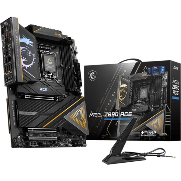MSI MEG Z890 ACE motherboard Intel Z890 LGA 1851 (Socket V1) ATX