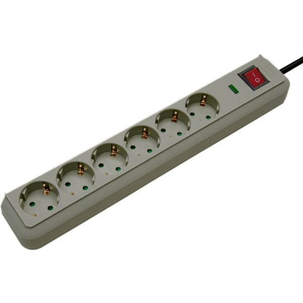 Brennenstuhl 1159750015 surge protector Grey 6 AC outlet(s) 1.5 m