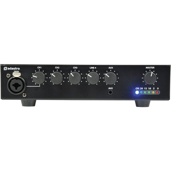 Adastra UA90 5 channels 100 - 18000 Hz Black