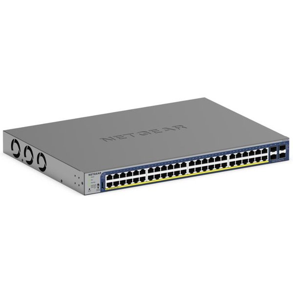 NETGEAR 52-Port PoE Gigabit/10G Stackable Smart Switch (GS752TXP)