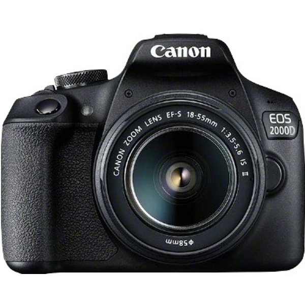Canon EOS 2000D BK 18-55 IS II EU26 SLR Camera Kit 24.1 MP CMOS 6000 x