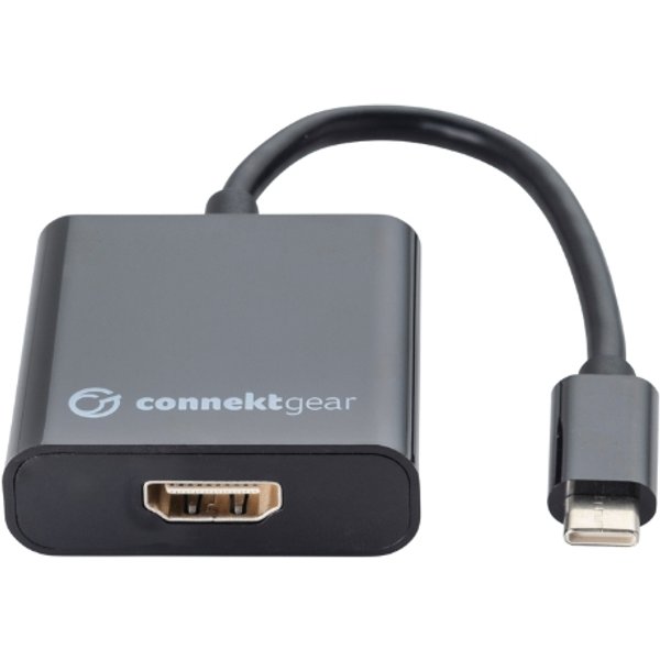 connektgear USB 3.1 Type C to HDMI Active 4K Adapter - Male to Female