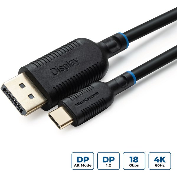 Microconnect MC-USBCDP5 video cable adapter 5 m USB Type-C DisplayPort