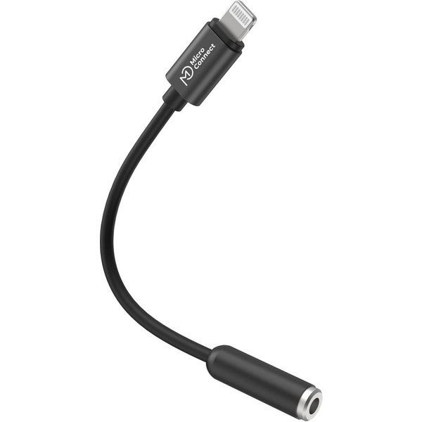 Microconnect MC-LIGHTJACK3.5 cable gender changer Lightning 3.5mm Blac