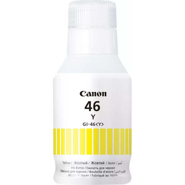 Canon 4429C001/GI-46Y Ink bottle yellow. 14K pages 135ml for Canon GX